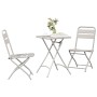 Conjunto bistro 3 pcs Beige Acero