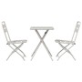 Conjunto bistro 3 pcs Beige Acero