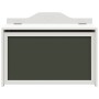 Caja de Juguetes Blanco 73 x 33 x 55 cm Madera contrachapada