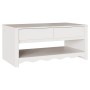 Mesa de Café Drammen 99 x 55 x 45 cm Madera maciza de pino