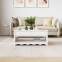 Mesa de Café Drammen 99 x 55 x 45 cm Madera maciza de pino