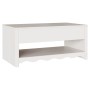 Mesa de Café Drammen 99 x 55 x 45 cm Madera maciza de pino