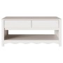 Mesa de Café Drammen 99 x 55 x 45 cm Madera maciza de pino