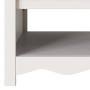 Mesa de Café Drammen 99 x 55 x 45 cm Madera maciza de pino