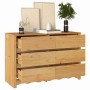 Cajonera Drammen Roble 111 x 43 x 73.5 cm Madera maciza de Pino
