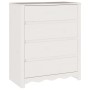 Cajonera Drammen 76.5 x 40 x 91 cm Madera maciza de Pino