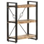 3-stufiges Regal aus massivem Mangoholz 60x30x80 cm von vidaXL, Bücherregale und Regale - Ref: Foro24-320618, Preis: 121,19 €...