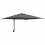 Parasol de jardín Antracita y Negro 248.5 x 247.5 x 160 cm