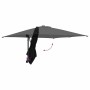 Parasol de jardín Negro y Negro 248.5 x 247.5 x 160 cm