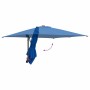 Parasol de jardín Azul y Negro 248.5 x 247.5 x 160 cm