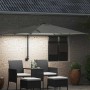 Parasol de jardín Arena 248.5 x 247.5 x 160 cm tela