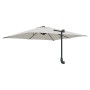 Parasol de jardín Arena 248.5 x 247.5 x 160 cm tela