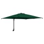 Parasol de jardín Verde 248.5 x 247.5 x 160 cm tela en Sombrillas | Comprar online en Foro24