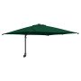 Parasol de jardín Verde 248.5 x 247.5 x 160 cm tela
