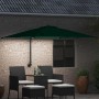 Parasol de jardín Verde 248.5 x 247.5 x 160 cm tela