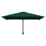 Parasol de jardín Verde 248.5 x 247.5 x 160 cm tela