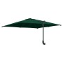 Parasol de jardín Verde 248.5 x 247.5 x 160 cm tela