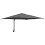 Parasol de jardín Antracita 248.5 x 247.5 x 160 cm tela