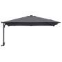 Parasol de jardín Antracita 248.5 x 247.5 x 160 cm tela