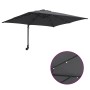 Parasol de jardín Antracita 248.5 x 247.5 x 160 cm tela