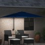 Parasol de jardín Azul azur 248.5 x 247.5 x 160 cm tela
