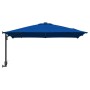 Parasol de jardín Azul azur 248.5 x 247.5 x 160 cm tela
