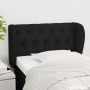 Kopfteil aus schwarzem Stoff, 83 x 23 x 78/88 cm von vidaXL, Kopf- und Fußteile - Ref: Foro24-3117456, Preis: 52,31 €, Rabatt: %