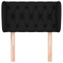 Cabecero de tela negro 83x23x78/88 cm de vidaXL, Cabeceros y pies de cama - Ref: Foro24-3117456, Precio: 49,94 €, Descuento: %