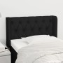 Kopfteil aus schwarzem Stoff, 83 x 16 x 78/88 cm von vidaXL, Kopf- und Fußteile - Ref: Foro24-3119080, Preis: 44,58 €, Rabatt: %