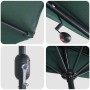 Parasol de jardín Verde 294 x 150 x 223 cm tela