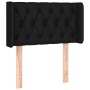 Kopfteil aus schwarzem Stoff, 83 x 16 x 78/88 cm von vidaXL, Kopf- und Fußteile - Ref: Foro24-3119080, Preis: 44,58 €, Rabatt: %