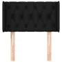 Black fabric headboard 83x16x78/88 cm by vidaXL, Headboards and footboards - Ref: Foro24-3119080, Price: 44,03 €, Discount: %