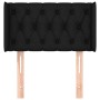 Cabecero de tela negro 83x16x78/88 cm de vidaXL, Cabeceros y pies de cama - Ref: Foro24-3119080, Precio: 44,58 €, Descuento: %