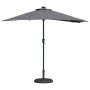 Parasol de jardín Antracita 294 x 150 x 223 cm tela