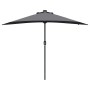 Parasol de jardín Antracita 294 x 150 x 223 cm tela