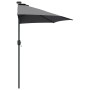 Parasol de jardín Antracita 294 x 150 x 223 cm tela