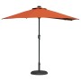 Parasol de jardín Terracota 294 x 150 x 223 cm tela