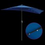 Parasol de jardín Azul 294 x 150 x 223 cm tela