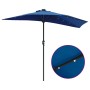 Parasol de jardín Azul 294 x 150 x 223 cm tela