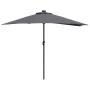Parasol de jardín Antracita 294 x 150 x 224 cm tela