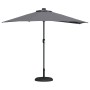 Parasol de jardín Antracita 294 x 150 x 224 cm tela