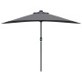 Parasol de jardín Antracita 294 x 150 x 224 cm tela