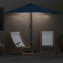 Parasol de jardín Azul azur 294 x 150 x 224 cm tela