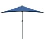 Parasol de jardín Azul azur 294 x 150 x 224 cm tela