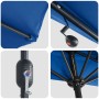 Parasol de jardín Azul azur 294 x 150 x 224 cm tela