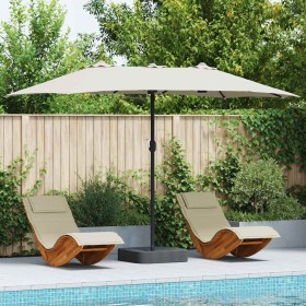 Parasol de jardín Arena 385 x 209 x 244 cm tela