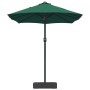 Parasol de jardín Verde 385 x 209 x 244 cm tela