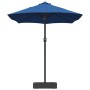 Parasol de jardín Azul 385 x 209 x 244 cm tela