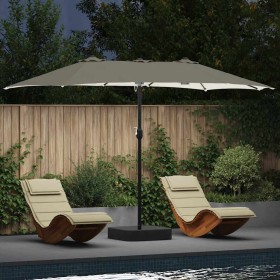 Parasol de jardín Arena 385 x 209 x 244 cm tela