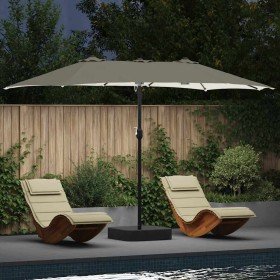 Parasol de jardín Arena 385 x 209 x 244 cm tela